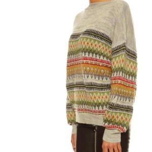Isabel Marant Étoile Berrick Sweater Small Fair Isle
